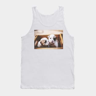 The cutest puppy box Tank Top